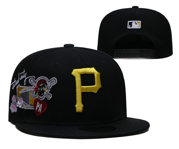 Pittsburgh Pirates Stitched Snapback Hats 023